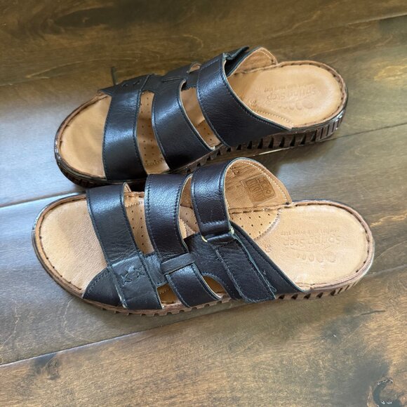 Spring Step - Olly Sandal - Black - Women's 39 - Picture 3 of 7